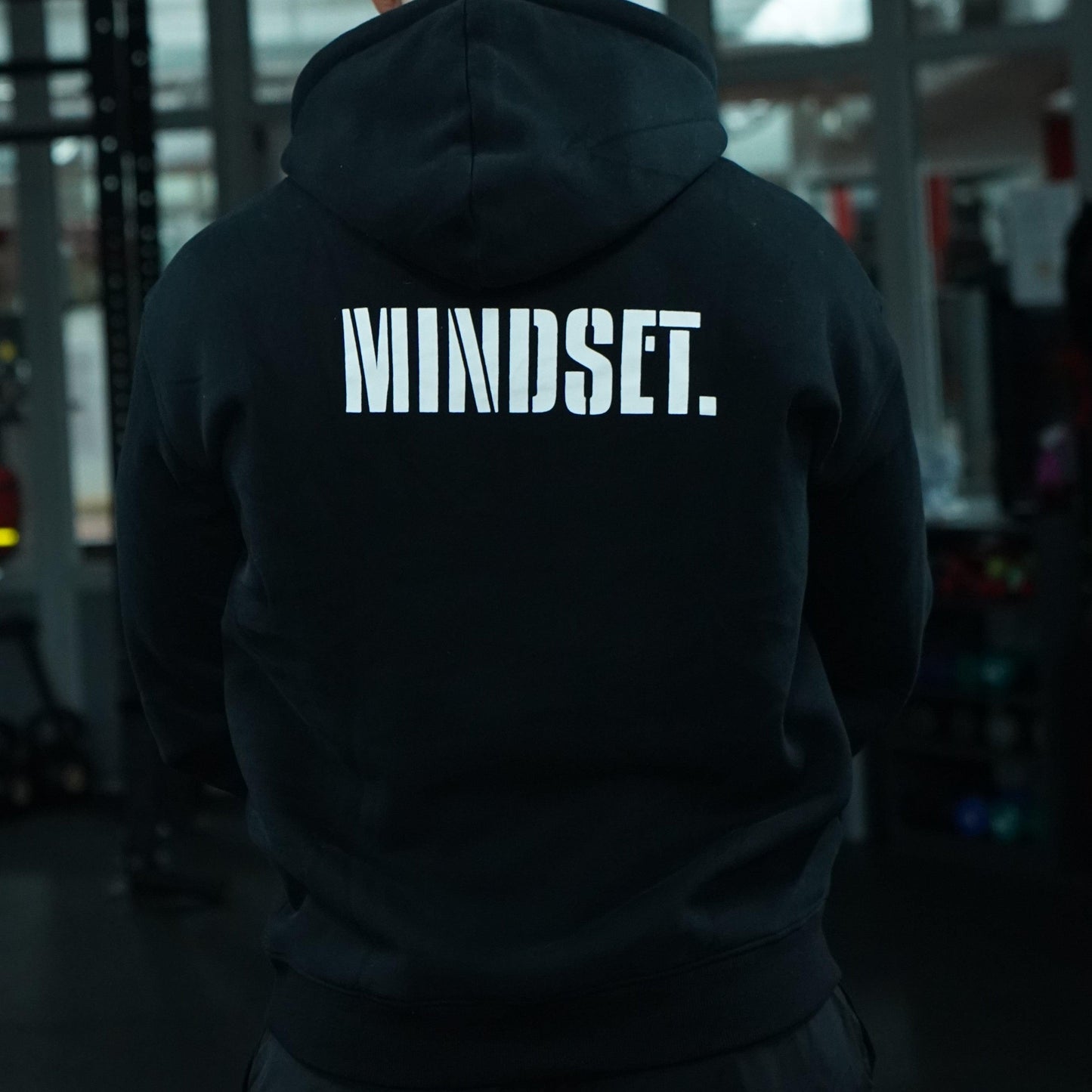 Oversize Hoodie Sigma "MINDSET" - Czarny